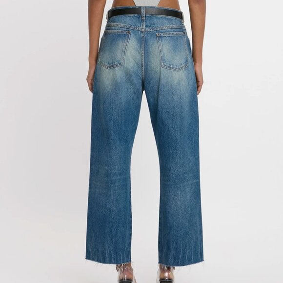 Victoria Beckham Relaxed Curved Jeans - Picture 2 of 12